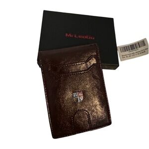 Men’s Slim Wallet with money clip Giftable